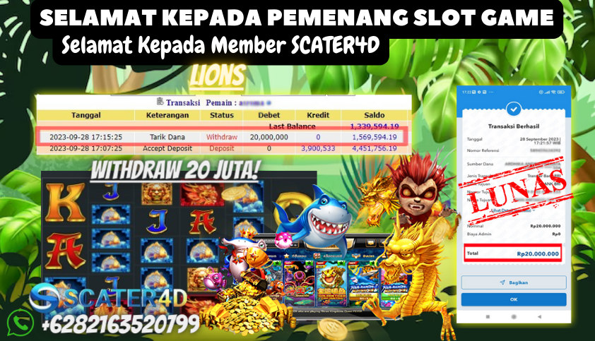 Bukti JP Slot Pragmatic Play - 5 Lions Megaways